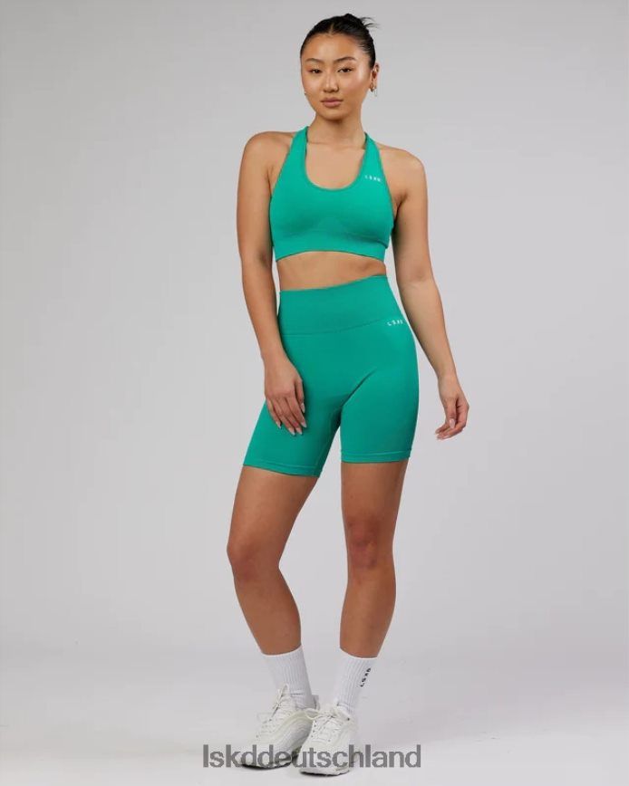Frauen LSKD Nahtloser Sport-BH „Limitless“ – Hyper Teal Bekleidung VD2NLV46
