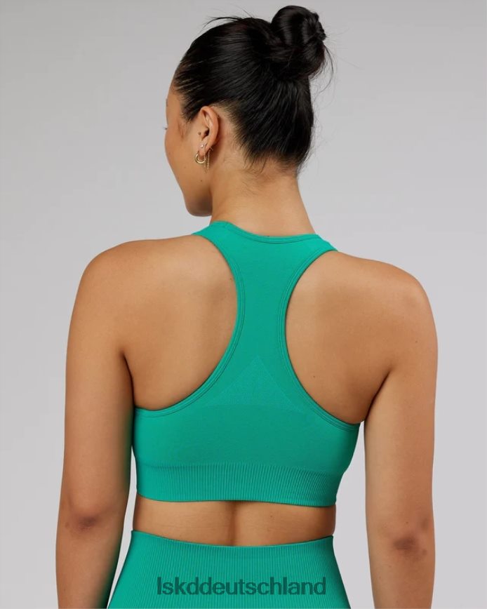 Frauen LSKD Nahtloser Sport-BH „Limitless“ – Hyper Teal Bekleidung VD2NLV46