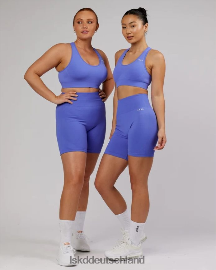 Frauen LSKD Nahtloser Sport-BH „Limitless“ – Kornblumenblau Bekleidung VD2NLV53