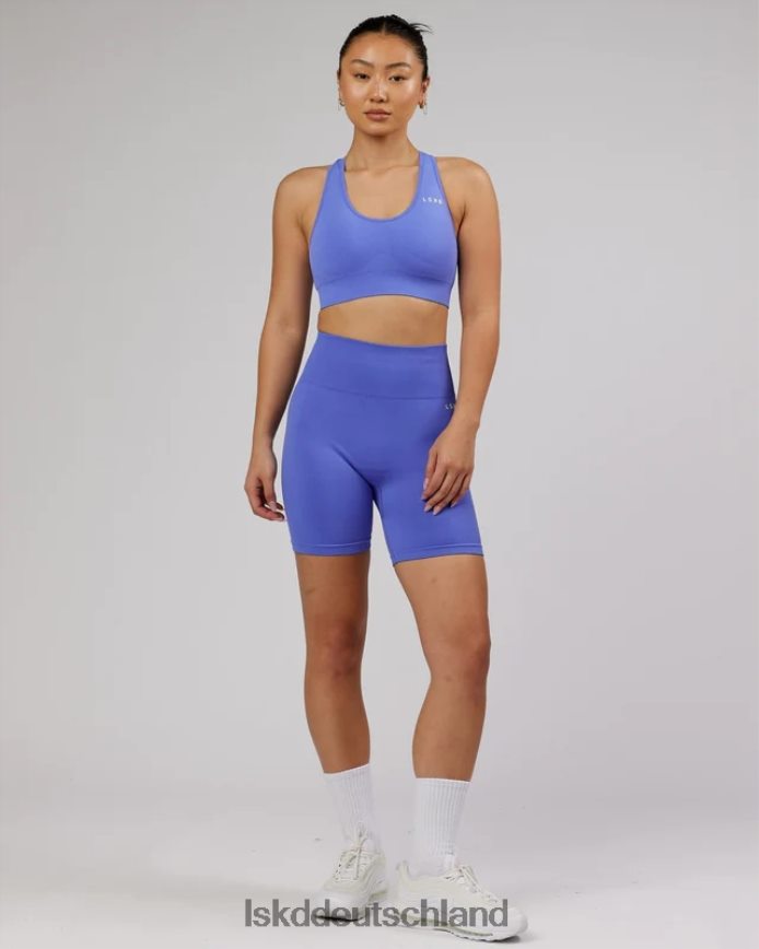 Frauen LSKD Nahtloser Sport-BH „Limitless“ – Kornblumenblau Bekleidung VD2NLV53