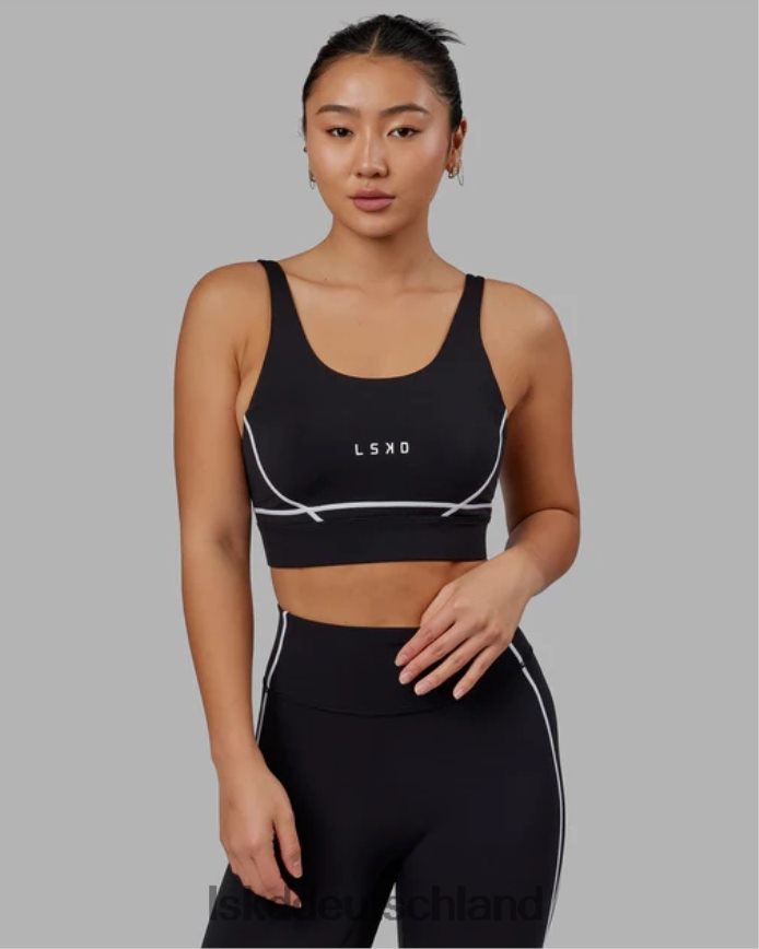 Frauen LSKD Puls Sport-BH - Schwarz Bekleidung VD2NLV65
