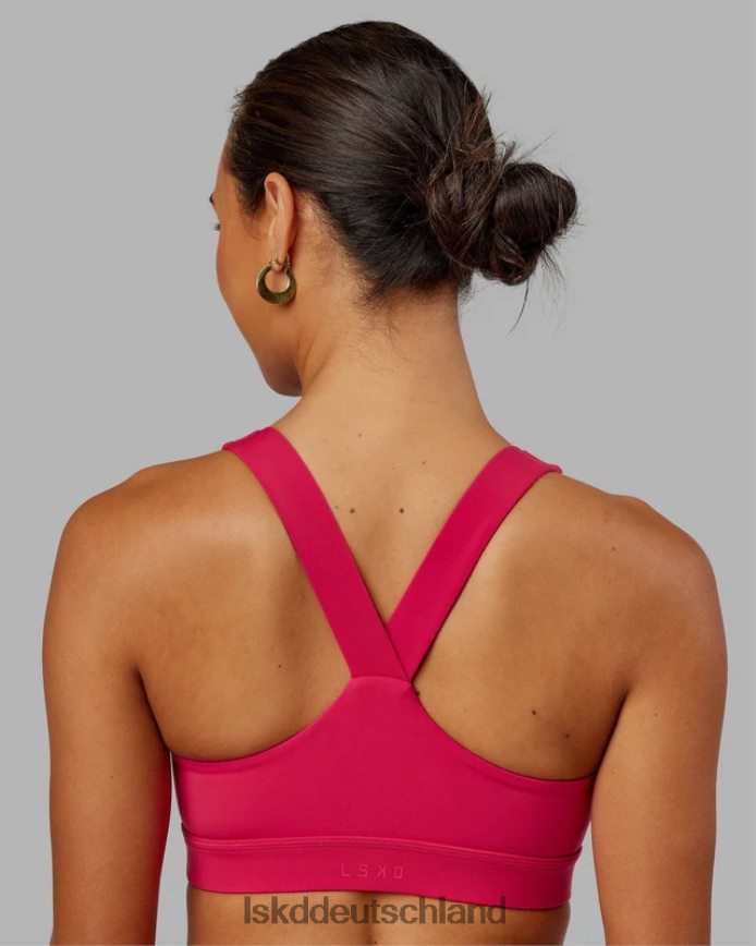 Frauen LSKD Rep-Sport-BH mit kleinem Logo – Boysenberry Bekleidung VD2NLV36