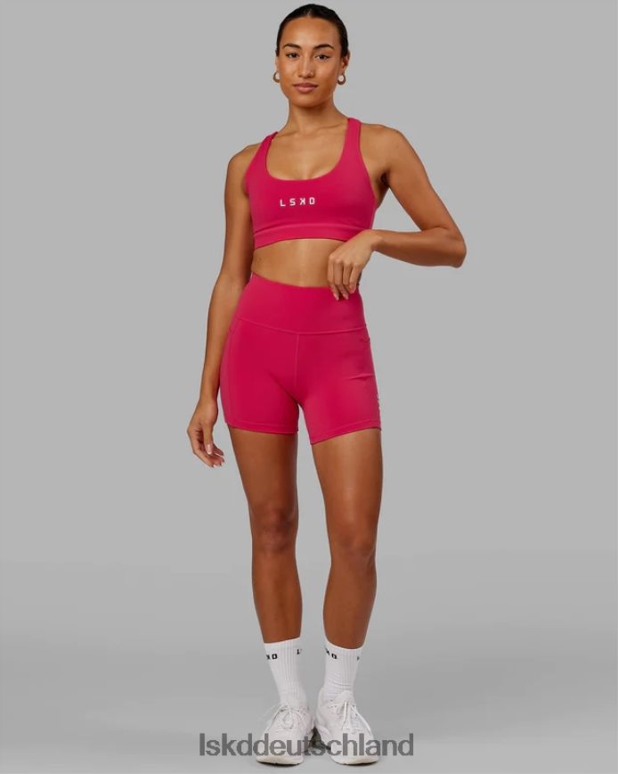 Frauen LSKD Rep-Sport-BH mit kleinem Logo – Boysenberry Bekleidung VD2NLV36