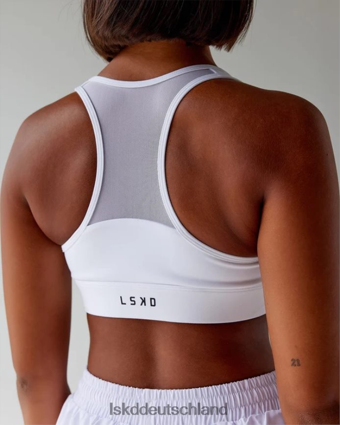 Frauen LSKD Sprint-Sport-BH – weiß Bekleidung VD2NLV109