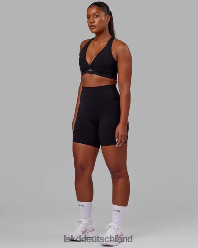 Frauen LSKD Stamina Sport-BH - Schwarz Bekleidung VD2NLV8