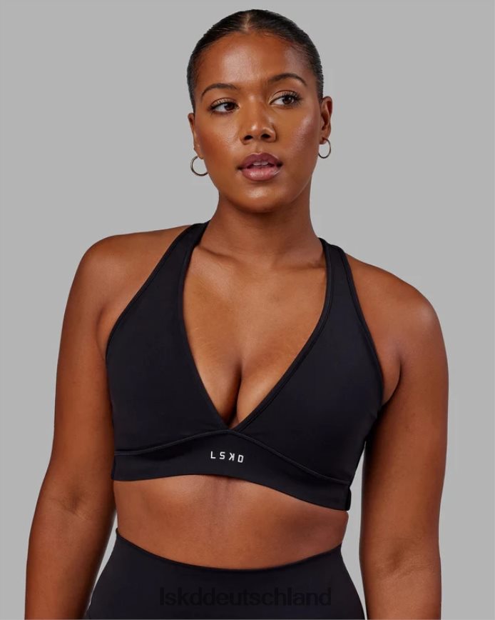 Frauen LSKD Stamina Sport-BH - Schwarz Bekleidung VD2NLV8