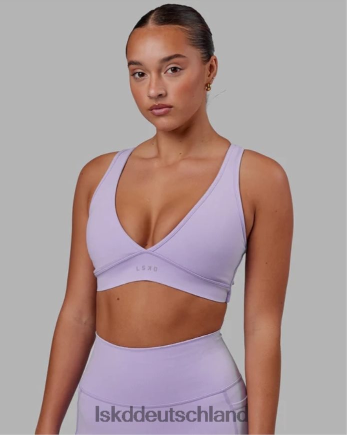 Frauen LSKD Stamina Sport-BH – blasses Flieder Bekleidung VD2NLV58