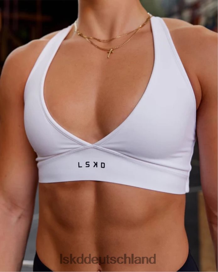 Frauen LSKD Stamina Sport-BH – weiß Bekleidung VD2NLV57