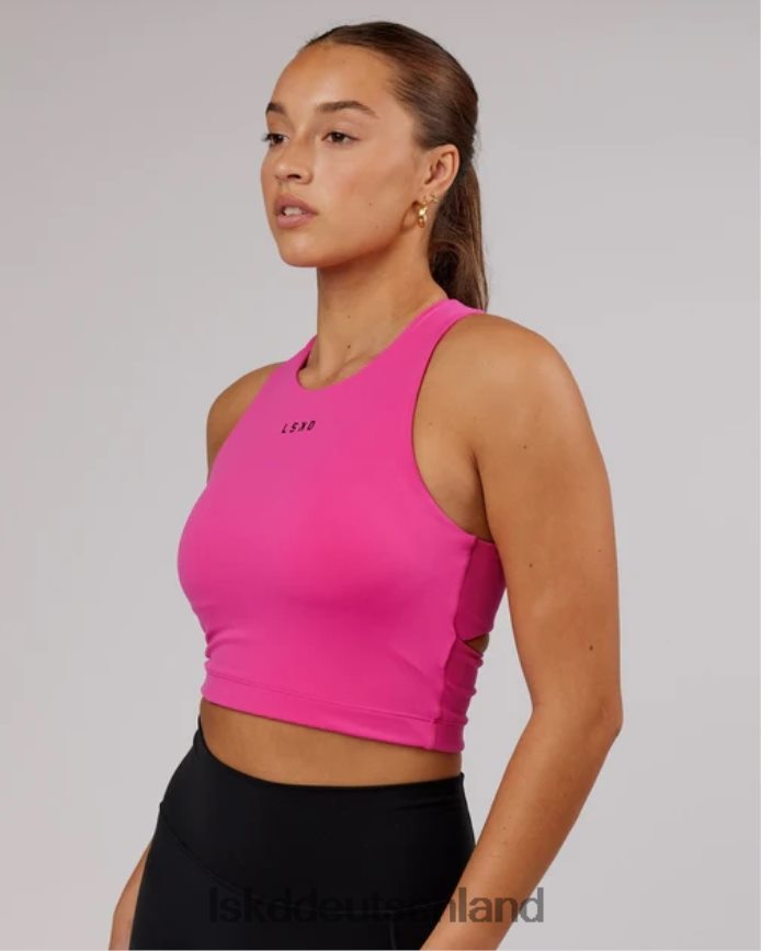 Frauen LSKD Status Active Tanktop mit Hebe-BH – Magenta Bekleidung VD2NLV183
