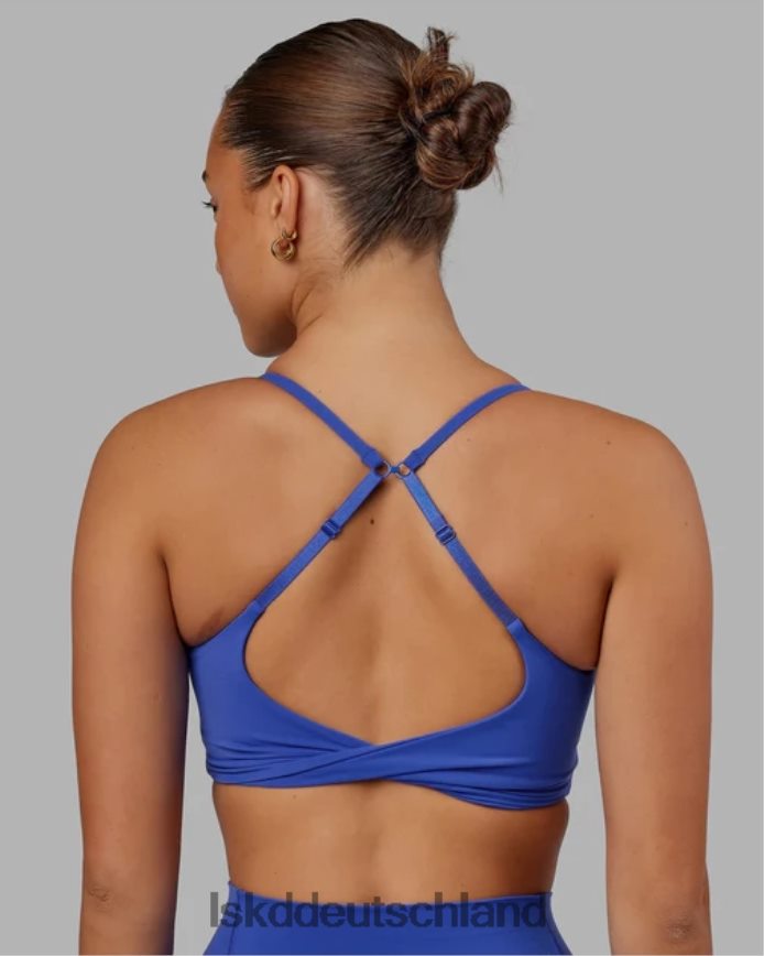 Frauen LSKD Twist Sport-BH – Power Cobalt Bekleidung VD2NLV52