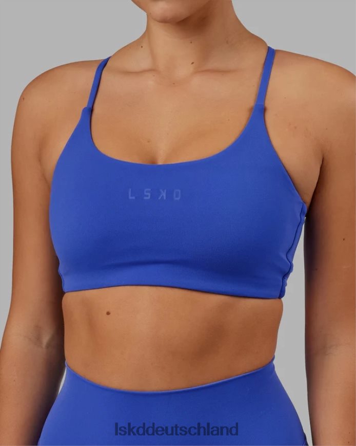 Frauen LSKD Twist Sport-BH – Power Cobalt Bekleidung VD2NLV52