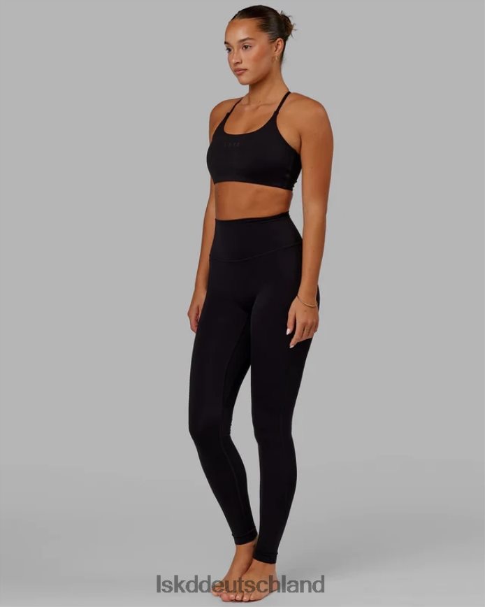 Frauen LSKD Twist-Sport-BH - Schwarz Bekleidung VD2NLV24