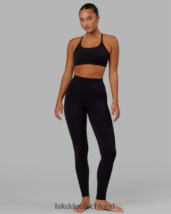 Frauen LSKD Twist-Sport-BH - Schwarz Bekleidung VD2NLV24