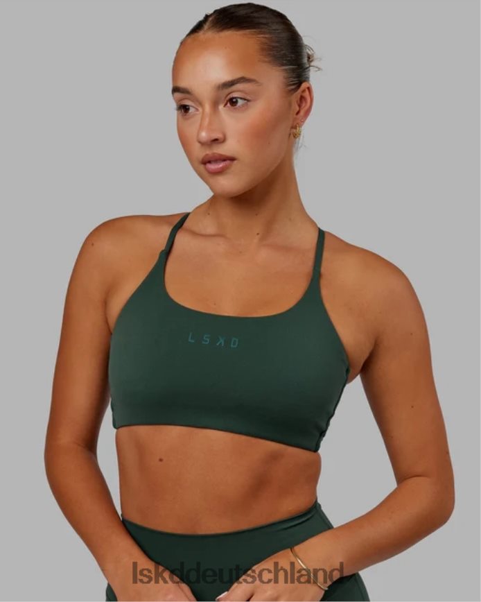 Frauen LSKD Twist Sport-BH – vital grün Bekleidung VD2NLV6