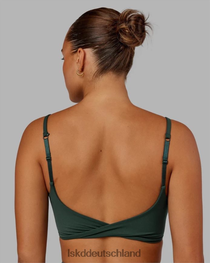 Frauen LSKD Twist Sport-BH – vital grün Bekleidung VD2NLV6