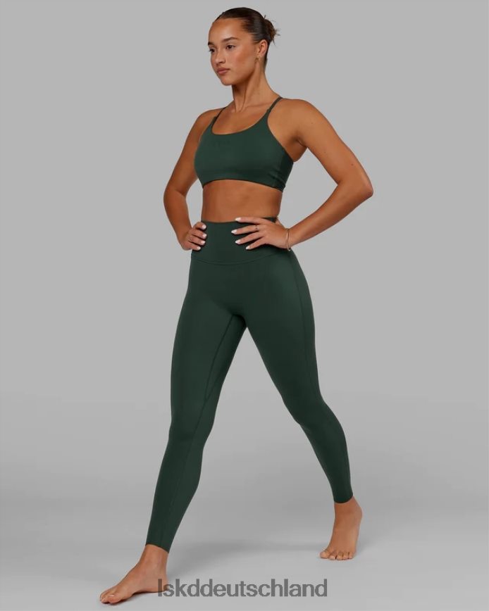 Frauen LSKD Twist Sport-BH – vital grün Bekleidung VD2NLV6
