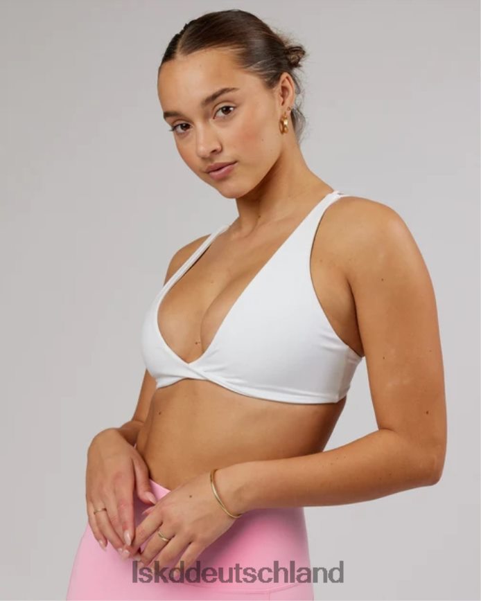 Frauen LSKD agiler Sport-BH - Weiß-Flamingo Bekleidung VD2NLV93
