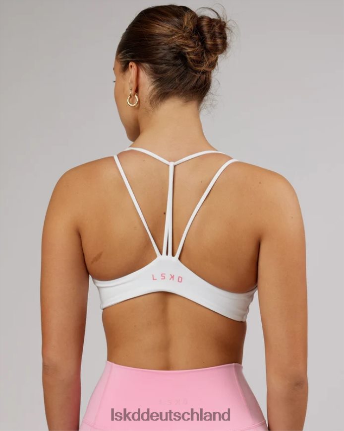 Frauen LSKD agiler Sport-BH - Weiß-Flamingo Bekleidung VD2NLV93