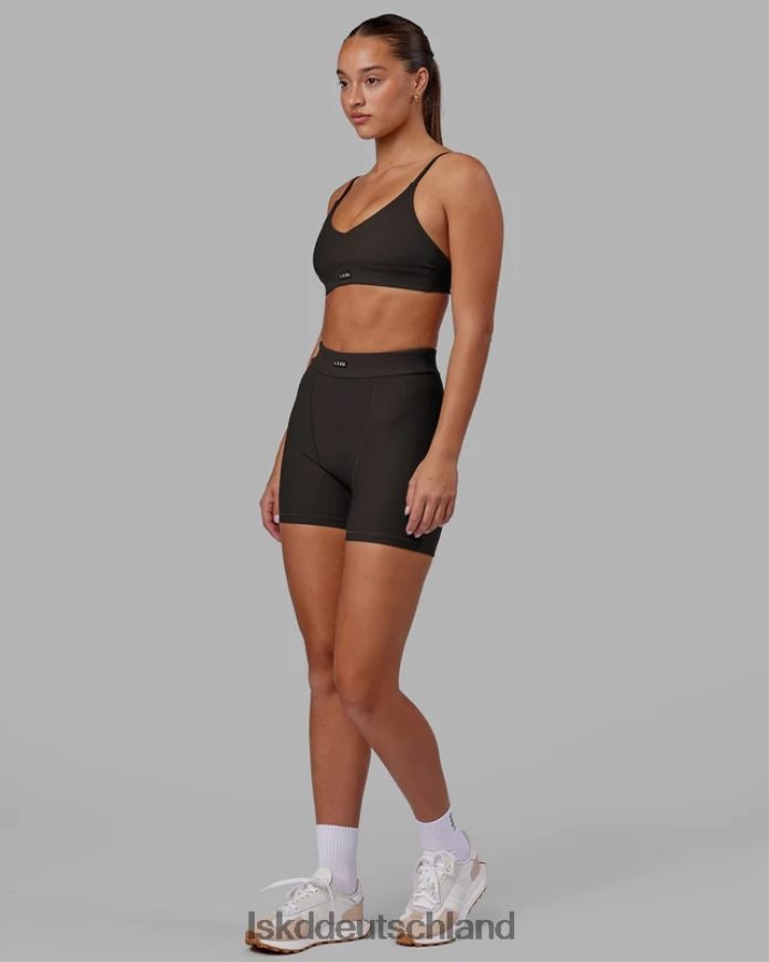 Frauen LSKD vitalize geripptes Bralette – dunkler Walnuss Bekleidung VD2NLV1