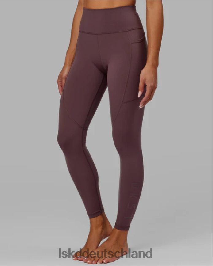 Frauen LSKD Rep-Tight in voller Länge – Pflaume Bekleidung VD2NLV677