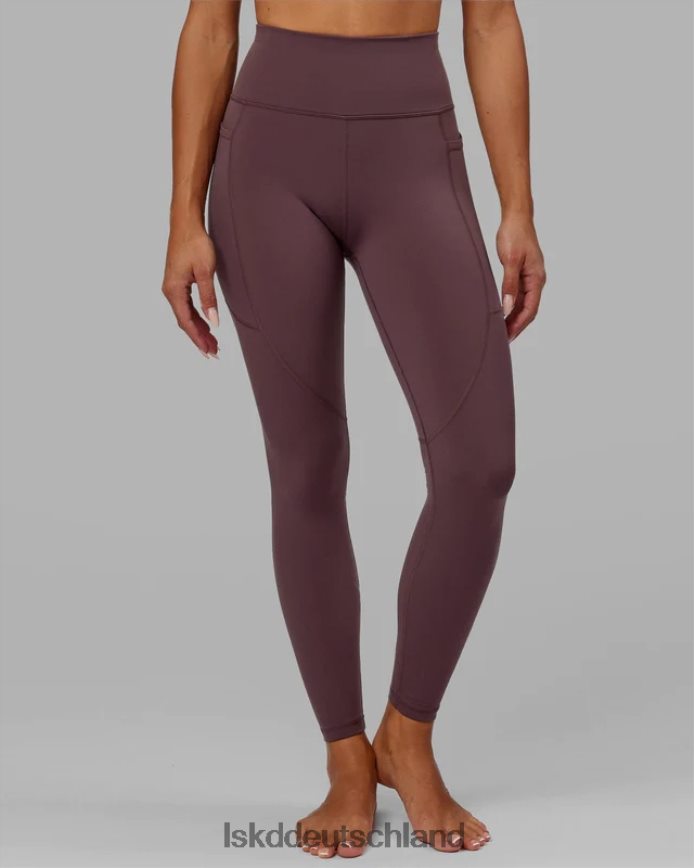 Frauen LSKD Rep-Tight in voller Länge – Pflaume Bekleidung VD2NLV677