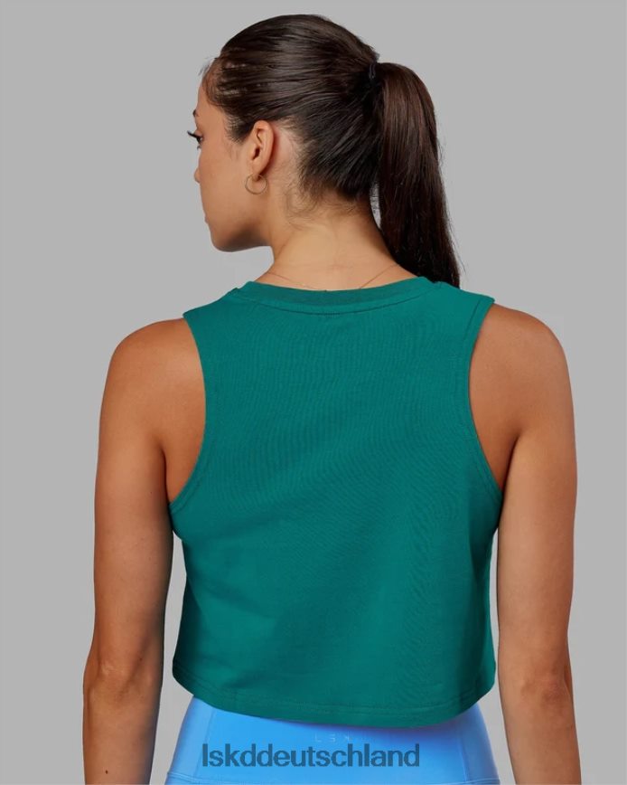 Frauen LSKD Agiles Flxcotton-Tanktop – Deep-Lake Bekleidung VD2NLV157