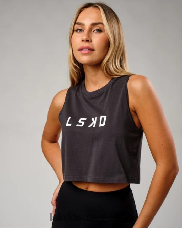 Frauen LSKD Agiles Flxcotton-Tanktop – Phantom Bekleidung VD2NLV164