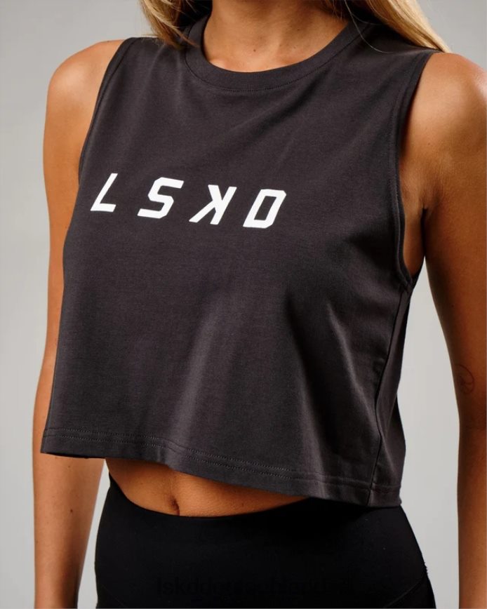 Frauen LSKD Agiles Flxcotton-Tanktop – Phantom Bekleidung VD2NLV164