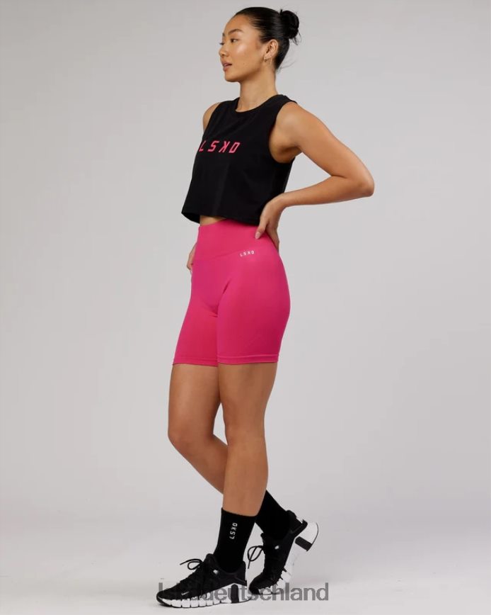 Frauen LSKD Agiles Flxcotton-Tanktop – Schwarz-Boysenberry Bekleidung VD2NLV147