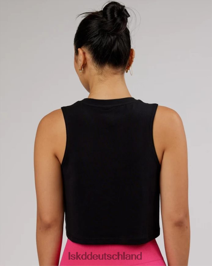 Frauen LSKD Agiles Flxcotton-Tanktop – Schwarz-Boysenberry Bekleidung VD2NLV147