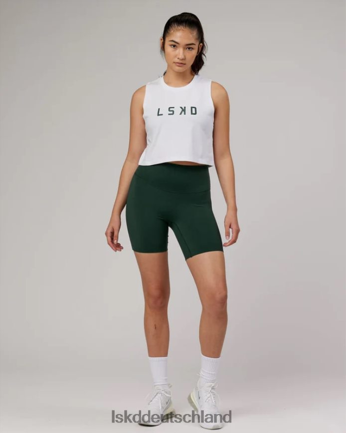 Frauen LSKD Agiles Flxcotton-Tanktop – weiß-pineneedle Bekleidung VD2NLV180