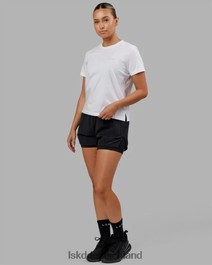 Frauen LSKD Deluxe-Pimaflx-T-Shirt – weiß Bekleidung VD2NLV290