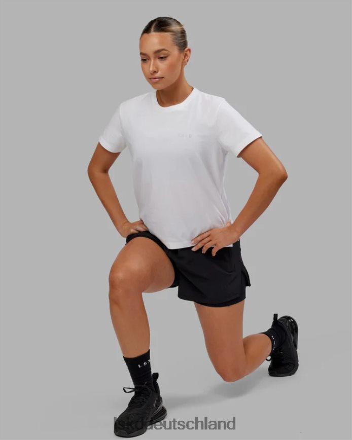 Frauen LSKD Deluxe-Pimaflx-T-Shirt – weiß Bekleidung VD2NLV290