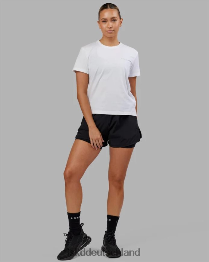 Frauen LSKD Deluxe-Pimaflx-T-Shirt – weiß Bekleidung VD2NLV290