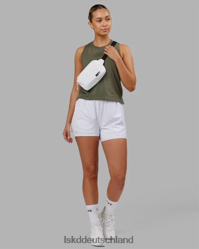 Frauen LSKD Deluxe-Pimaflx-Tanktop – olivfarben Bekleidung VD2NLV184