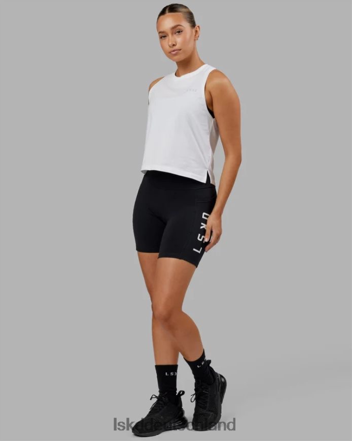Frauen LSKD Deluxe-Pimaflx-Tanktop – weiß Bekleidung VD2NLV177