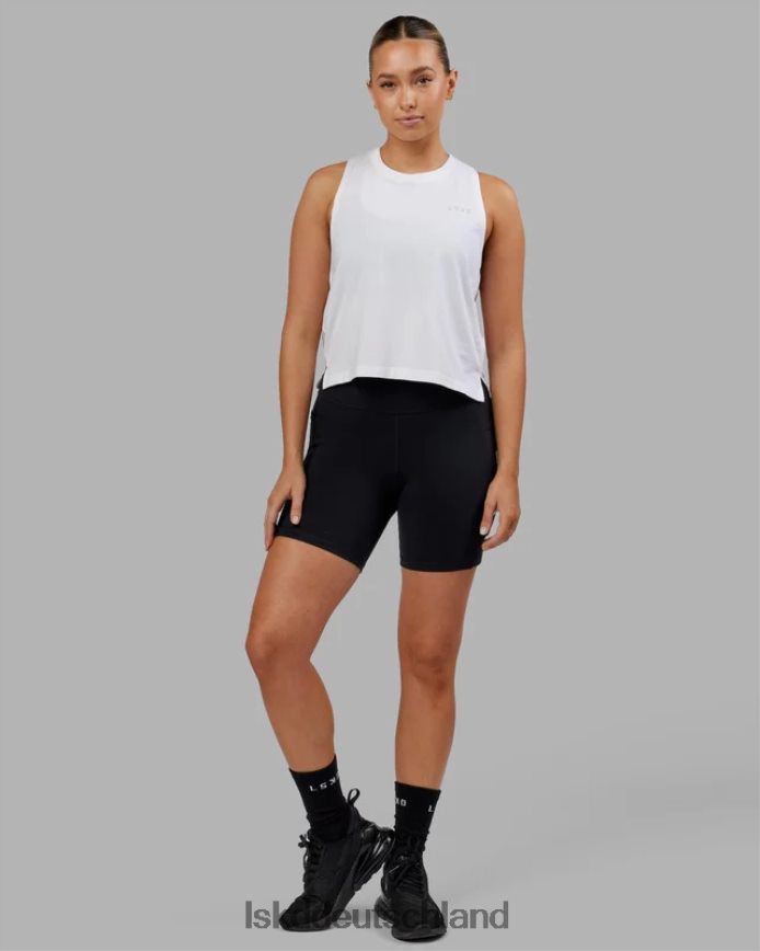 Frauen LSKD Deluxe-Pimaflx-Tanktop – weiß Bekleidung VD2NLV177