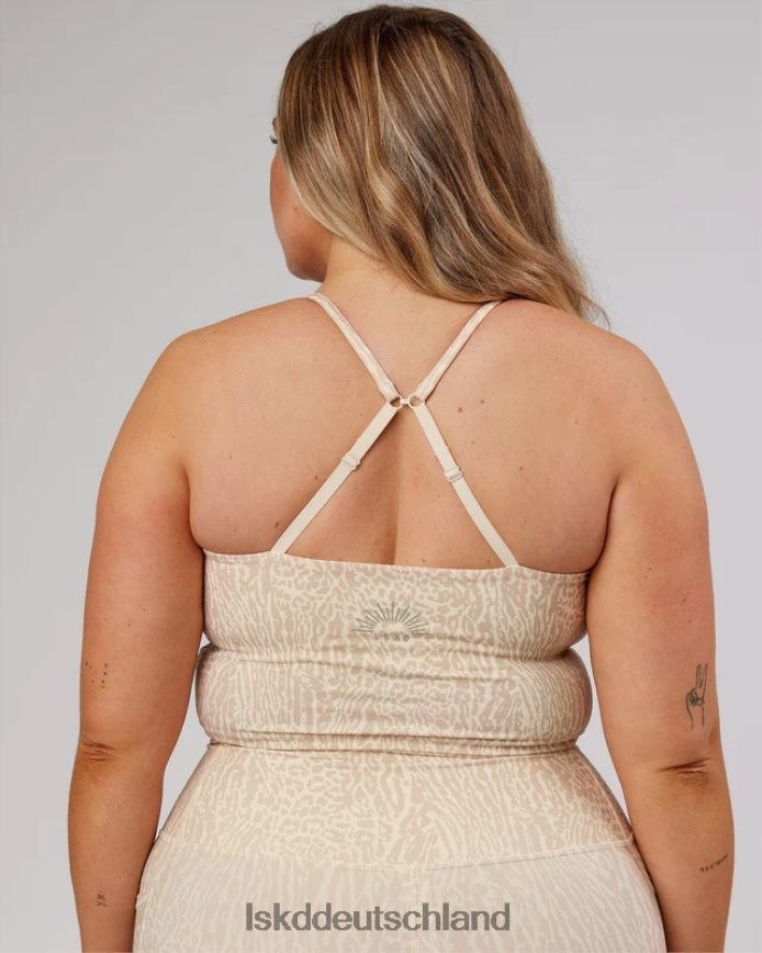 Frauen LSKD Entschlossenes Sport-Tanktop mit Rise-Aufdruck Bekleidung VD2NLV215