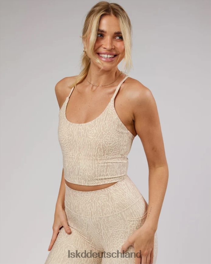 Frauen LSKD Entschlossenes Sport-Tanktop mit Rise-Aufdruck Bekleidung VD2NLV215
