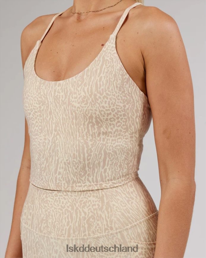 Frauen LSKD Entschlossenes Sport-Tanktop mit Rise-Aufdruck Bekleidung VD2NLV215