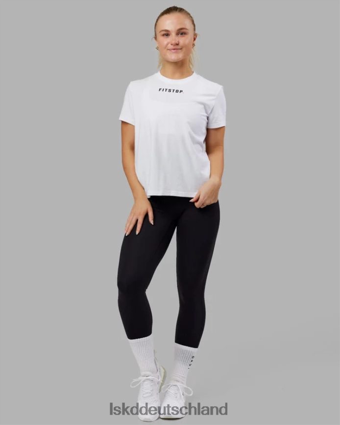Frauen LSKD Fitstop Fast Tee – weiß Bekleidung VD2NLV263