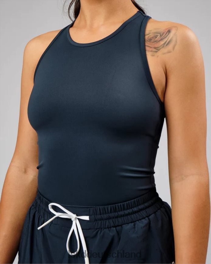 Frauen LSKD Flow Performance Tank - Carbon Bekleidung VD2NLV203