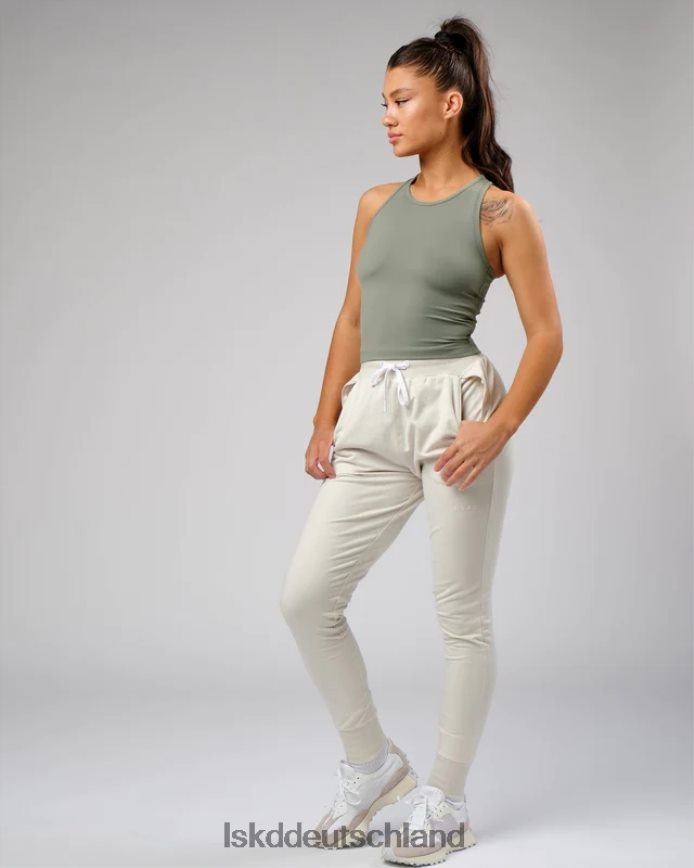 Frauen LSKD Flow-Performance-Tank – Dusty Olive Bekleidung VD2NLV206