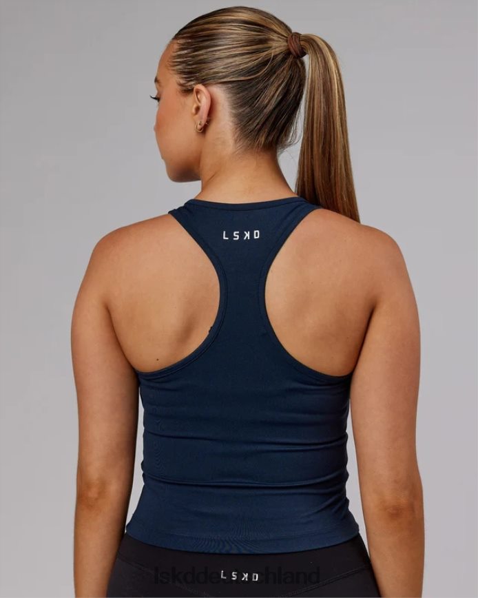 Frauen LSKD Flow Performance Tank – Marineblau Bekleidung VD2NLV172