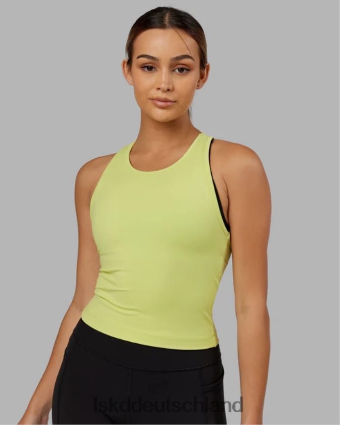 Frauen LSKD Flow Performance Tank – blasse Zitrusfrucht Bekleidung VD2NLV158