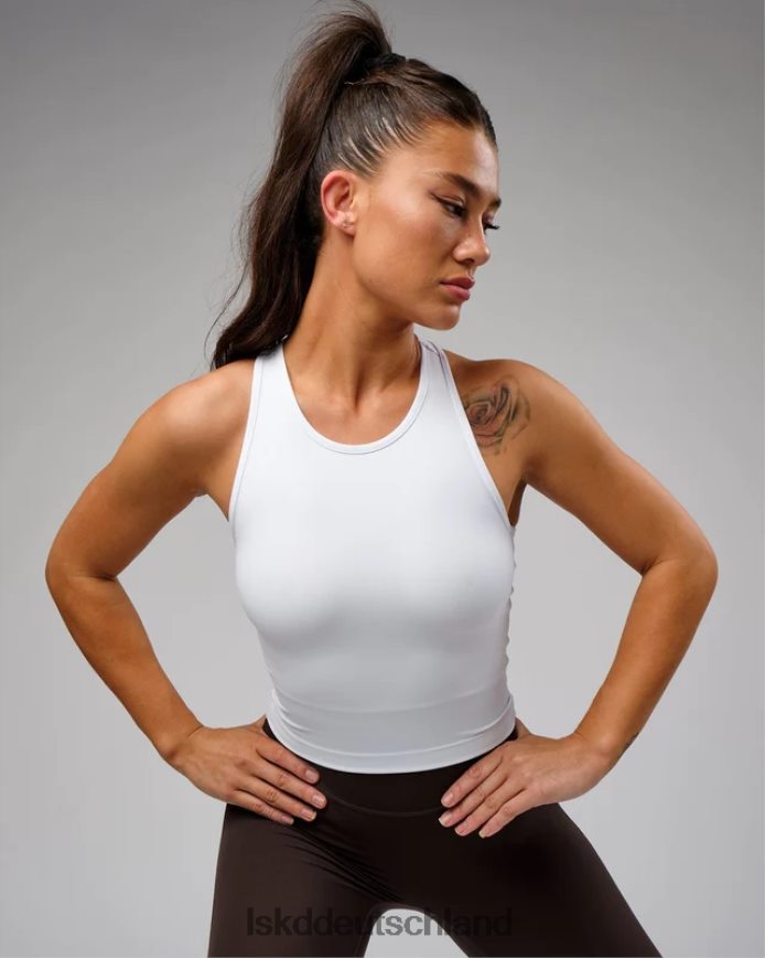 Frauen LSKD Flow-Performance-Tank – weiß Bekleidung VD2NLV122