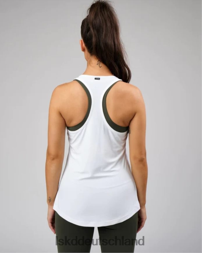 Frauen LSKD Freedom Performance Tank – weiß Bekleidung VD2NLV128
