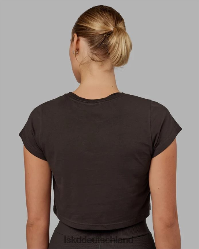 Frauen LSKD Frontrunner-Baby-T-Shirt – dunkles Walnussholz Bekleidung VD2NLV223
