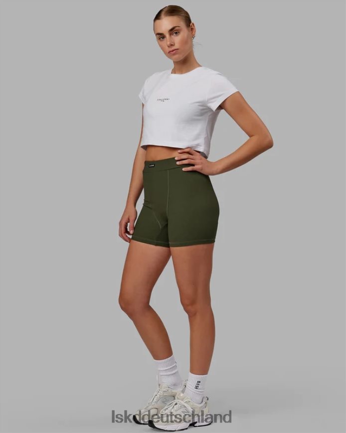 Frauen LSKD Frontrunner-Baby-T-Shirt – weiß Bekleidung VD2NLV221