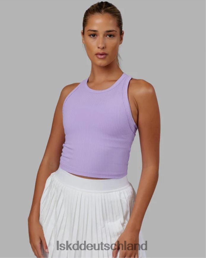 Frauen LSKD Geripptes Squad-Tanktop – blasses Flieder Bekleidung VD2NLV137